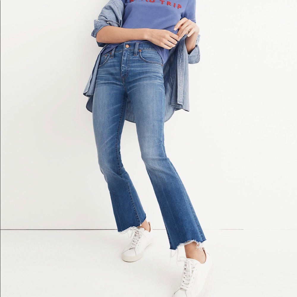Madewell Cali Demi Boot jeans